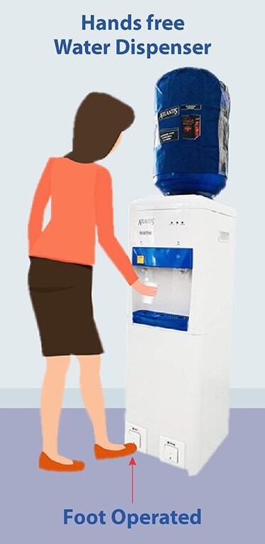 Atlantis Frosty Hot & Cold- Foot Operated Water Dispenser